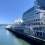 exterior of Canada Place in Vancouver on the inlet